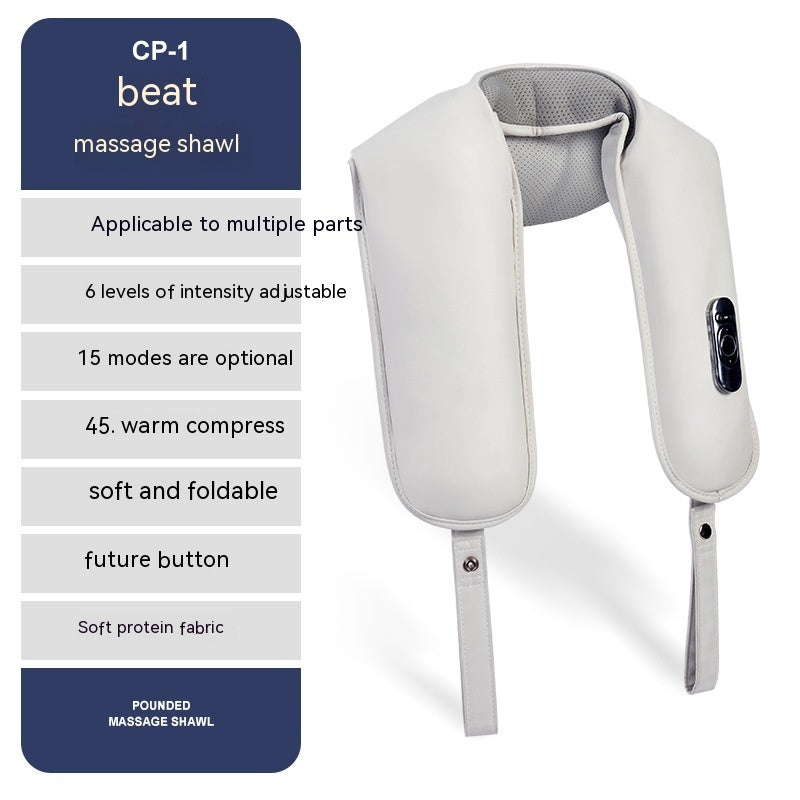 Oblique Muscle Neck & Shoulder Massager – Electric Kneading Relief