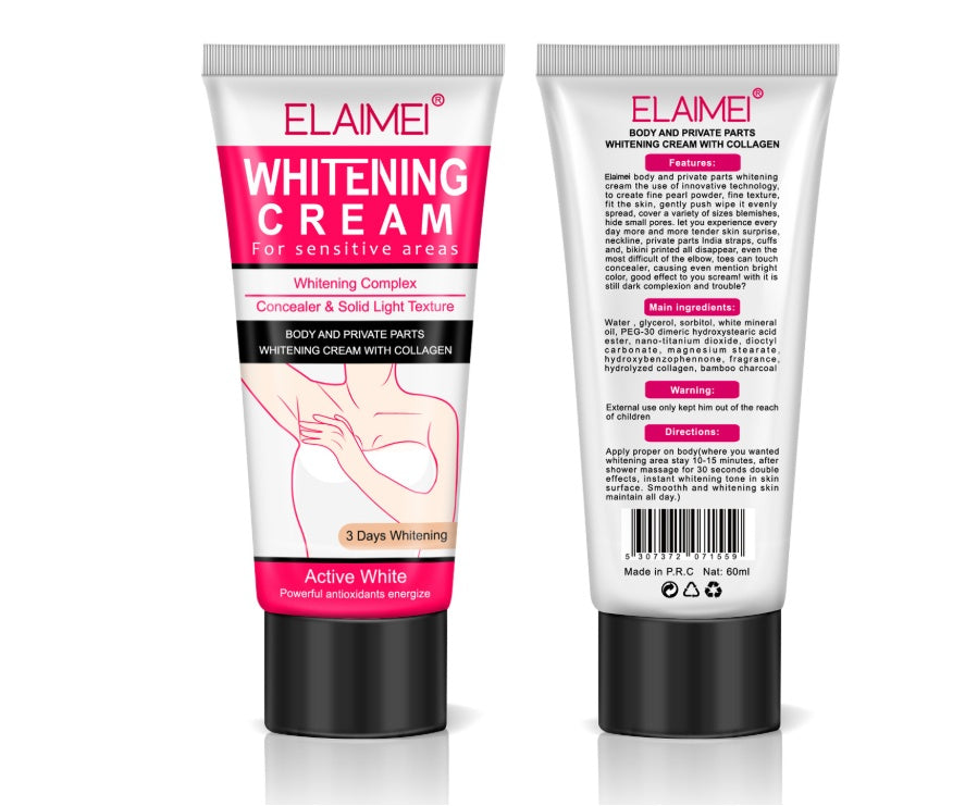 His Majesty Whitening Body Cream – Skin Brightening & Silky Smooth