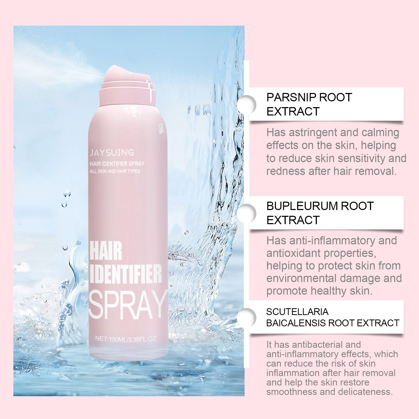Hair Identifier & Moisturizing Spray Set – Dermaplaner Face Care