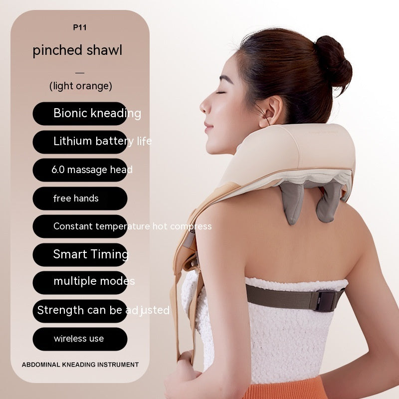 Oblique Muscle Neck & Shoulder Massager – Electric Kneading Relief