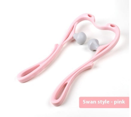 Six-Wheel Manual Neck Massager – Muscle Relief Roller