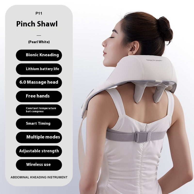 Oblique Muscle Neck & Shoulder Massager – Electric Kneading Relief