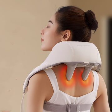 Oblique Muscle Neck & Shoulder Massager – Electric Kneading Relief